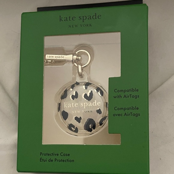 kate spade Accessories - Kate Spade Leopard AirTag Case by Kate Spade New in Box